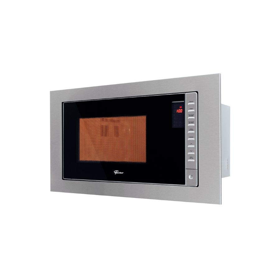 Imagem de Micro-ondas de Embutir Fischer Fit Line 25 litros Inox