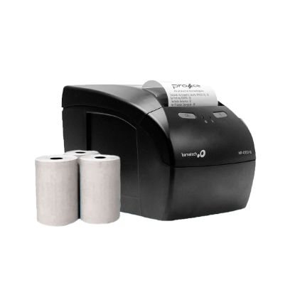 Imagem de Impressora Térmica Bematech MP-4200 HS com 03 Bobinas 80x40