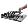 Imagem de Fogão Cooktop Gás Fischer 1Q TC Platinium Mesa Vidro Bivolt