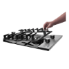 Imagem de Fogão Cooktop Gás Fischer 2Q Platinium Mesa Vidro Bivolt