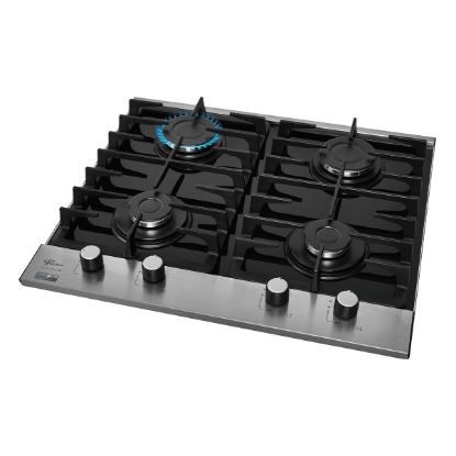 Imagem de Fogão Cooktop Gás Fischer 4Q Platinium Mesa Vidro Bivolt