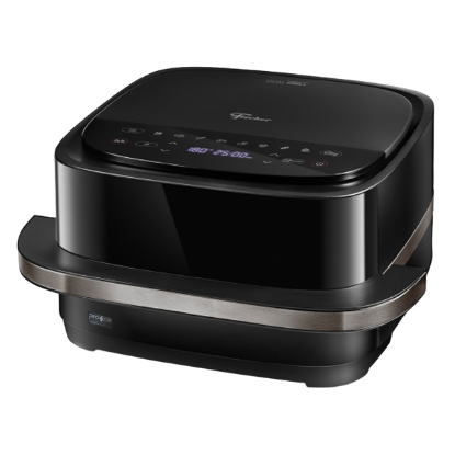 Imagem de Fritadeira Elétrica Air Fryer Fischer Dual Grill 4L Touch