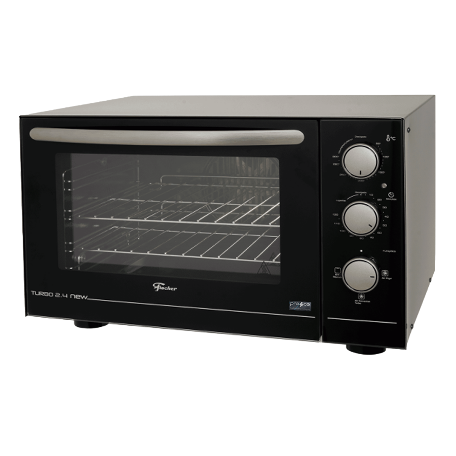 Imagem de Forno Elétrico Fischer de Bancada 48L Turbo 2.4 New Prata