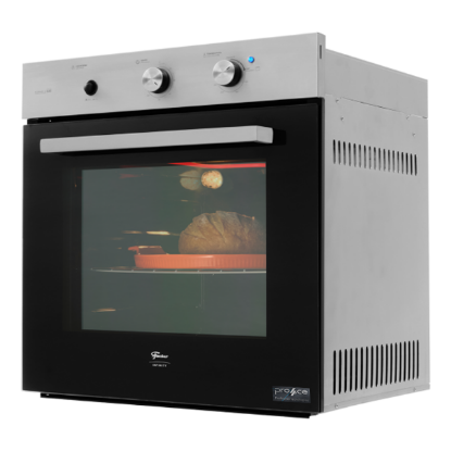 Imagem de Forno a Gás de Embutir Fischer Infinity 78L Inox com Grill