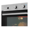 Imagem de Forno a Gás de Embutir Fischer Infinity 78L Inox com Grill