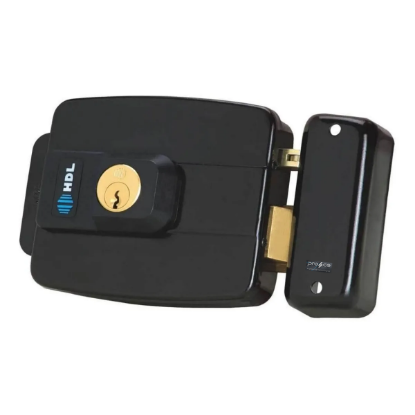 Imagem de Fechadura Elétrica HDL C-90 Dupla Preta