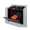 Imagem de Usado: Fogão de Embutir Fischer 5Q TC Gran Cheff Forno Elétrico MV