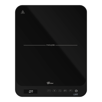 Imagem de Cooktop Portátil Fischer Indução 1Q Touch Screen Preto