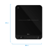 Imagem de Cooktop Portátil Fischer Indução 1Q Touch Screen Preto