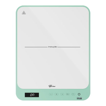 Imagem de Cooktop Portátil Fischer Indução 1Q Touch Screen Verde
