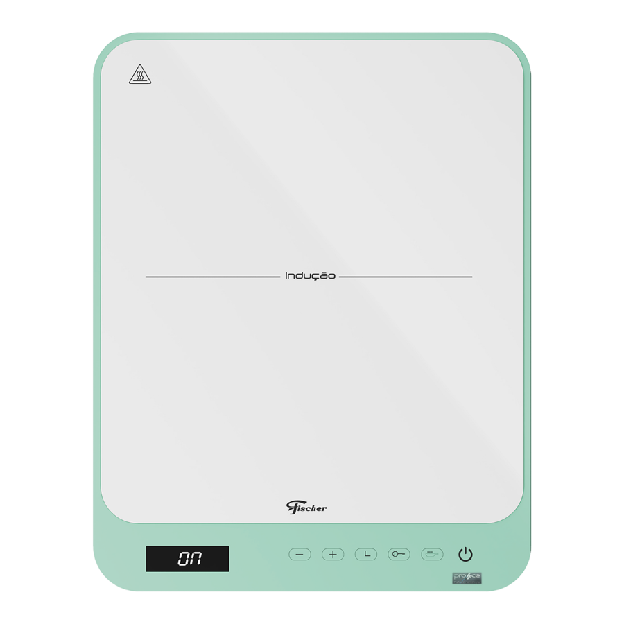 Imagem de Cooktop Portátil Fischer Indução 1Q Touch Screen Verde