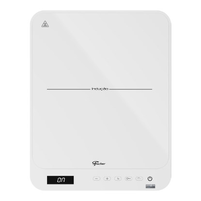 Imagem de Cooktop Portátil Fischer Indução 1Q Touch Screen Branco