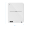 Imagem de Cooktop Portátil Fischer Indução 1Q Touch Screen Branco